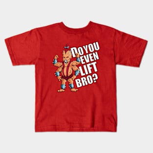 Do You Even Lift Bro? Kids T-Shirt